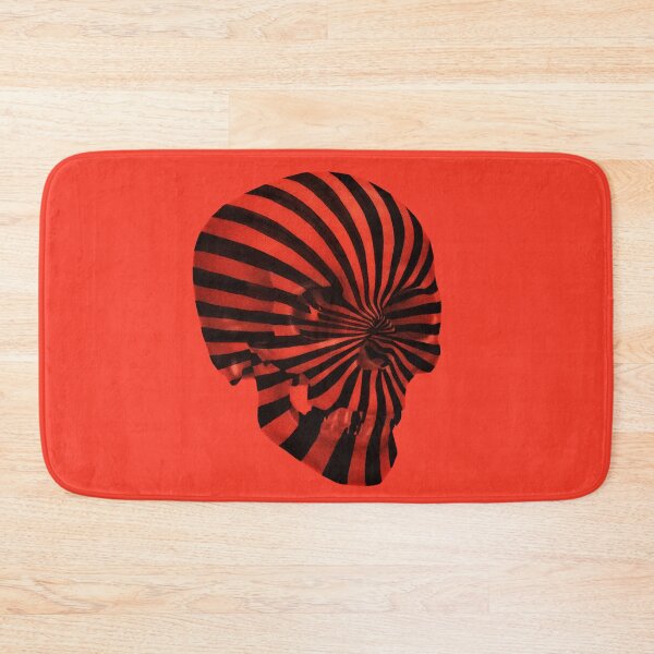 Item preview, Red Striped Skull designed and sold by JonReason.