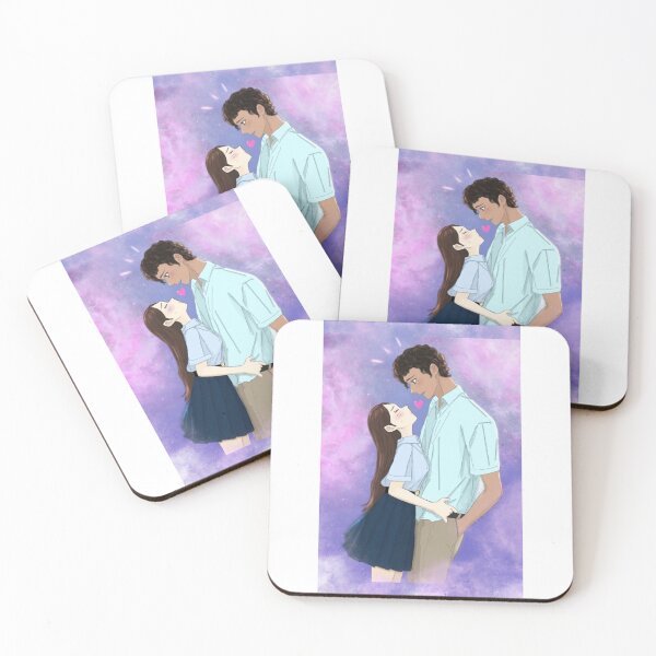 Item preview, Galaxy Anime Interracial Couple designed and sold by abstractallie4.
