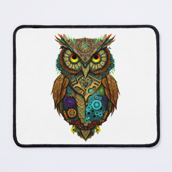 Item preview, Steampunk Mechanical Owl designed and sold by LuxindaSwirl.