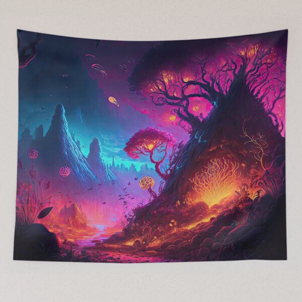 Item preview, Mesmerizing Psychedelic World designed and sold by SeedDesign.