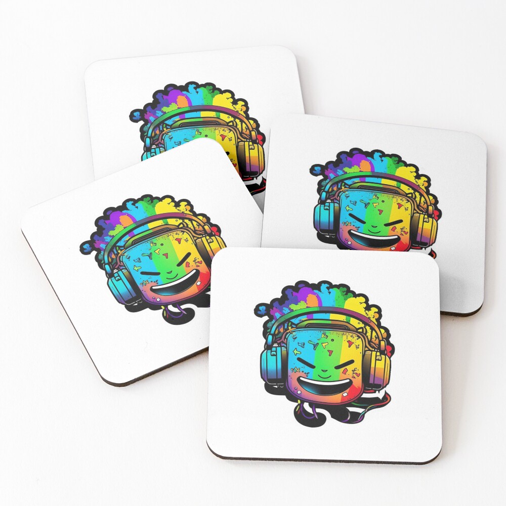 Item preview, Coasters (Set of 4) designed and sold by GeekLabz.