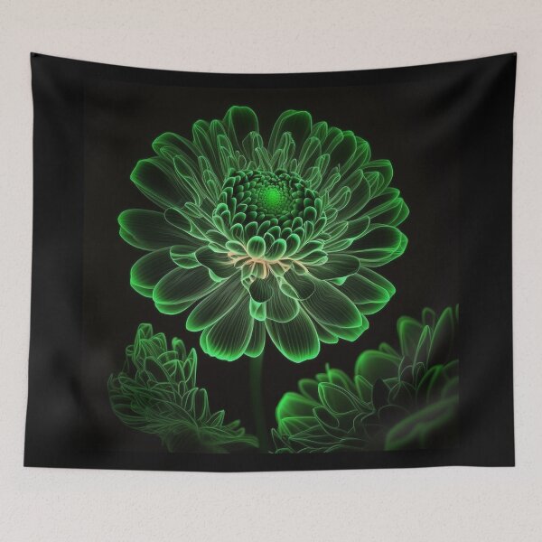 Aperçu de l'œuvre Luminous flower créée et vendue par Animoutique.