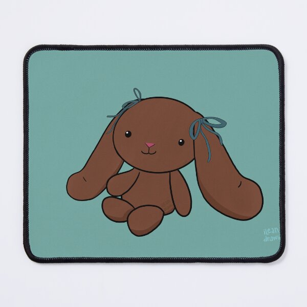 Item preview, Brown ribbon bunny designed and sold by ileandraws.