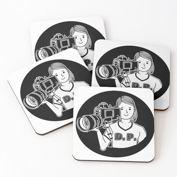 Item preview, Female DP with Camera on Shoulder #1 designed and sold by SetLifeStickers.