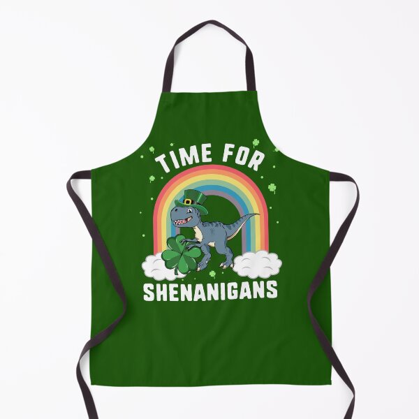 Item preview, Time For Shenanigans Dinosaur T Rex St Patricks Day designed and sold by QueenOfPrint.