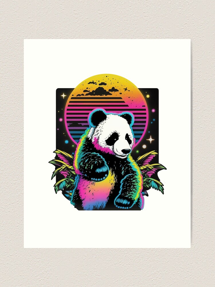 Vintage Rainbow Astronaut Gorilla Retro Kids Room Decor Art Board Print  for Sale by PinkNomad