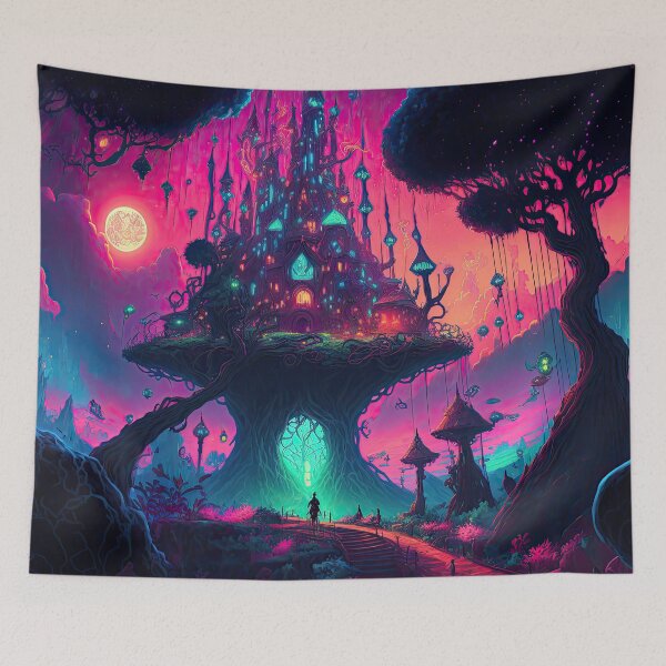 Item preview, Mesmerizing Psychedelic World designed and sold by SeedDesign.