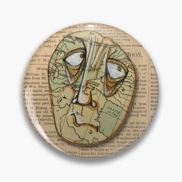 Item preview, Frowning Face - Funny Silly Expression  designed and sold by Gretchen Deahl.