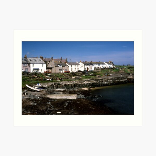 Craster, Northumberland Art Print