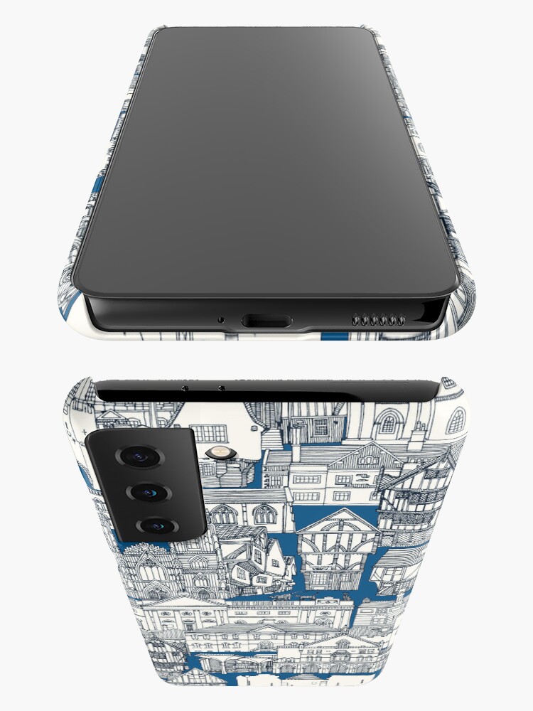 Thumbnail 3 of 4, Samsung Galaxy Phone Case, York toile blue designed and sold by scrummy.