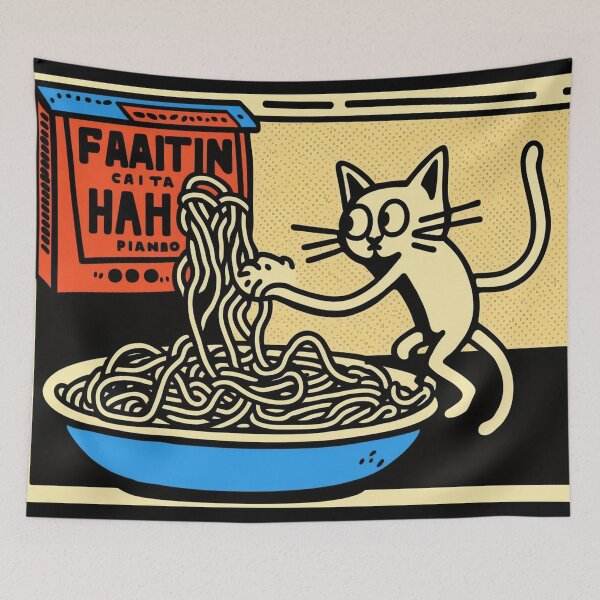 Item preview, Spagetto catto whatebver, you know.. designed and sold by NxtGenArt.