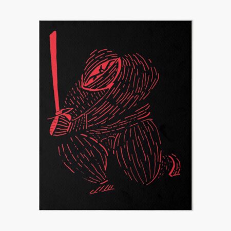 Fine Art Print 8x10 Samurai Ninja Assassin Inspired by 