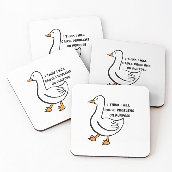 Item preview, I Think I Will Cause Problems On Purpose Sticker,  Meme Sticker, Funny Sticker, Die Cut Sticker, Happy Planner Sticker designed and sold by akmSales.