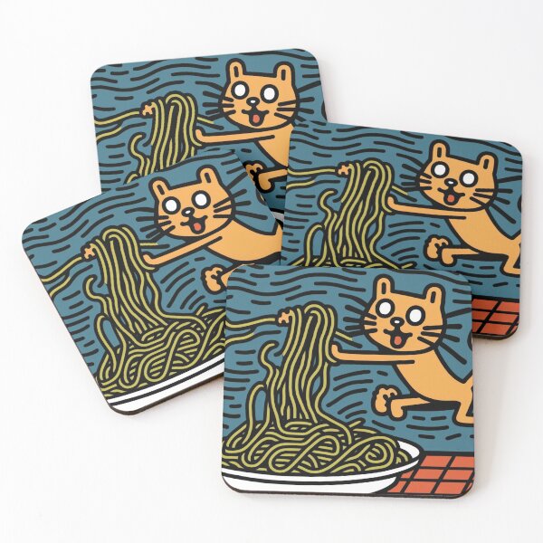 Item preview, Spaghetti and furballs, cats cats cats.. designed and sold by NxtGenArt.