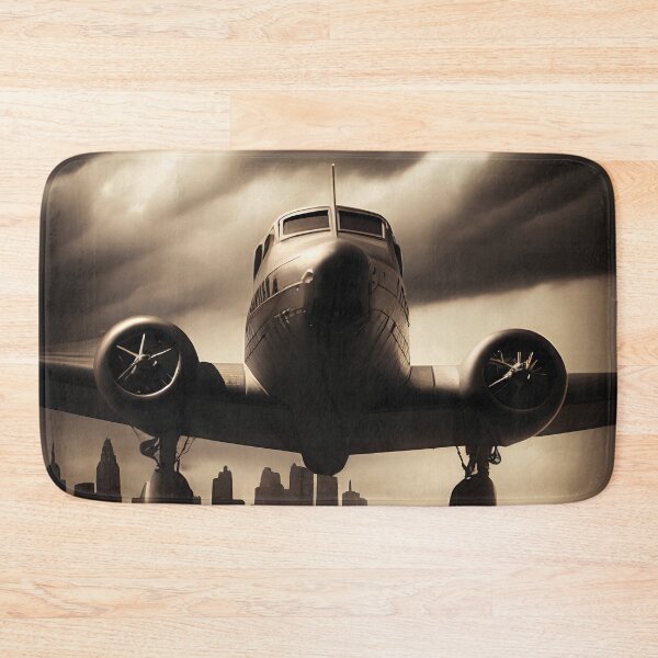 Aperçu de l'œuvre Classic Plane - 1930's Fantasy New York  créée et vendue par ShadowAndSlate.