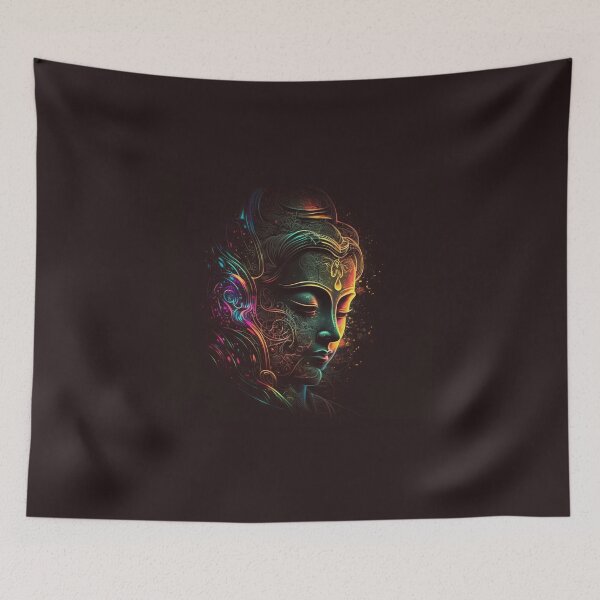 Item preview, Unique AI-Generated Buddha Artwork for Meditation Spaces designed and sold by RetComly.