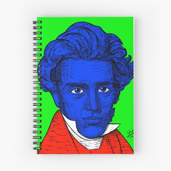 Item preview, SOREN KIERKEGAARD portrait .9 designed and sold by lautir.
