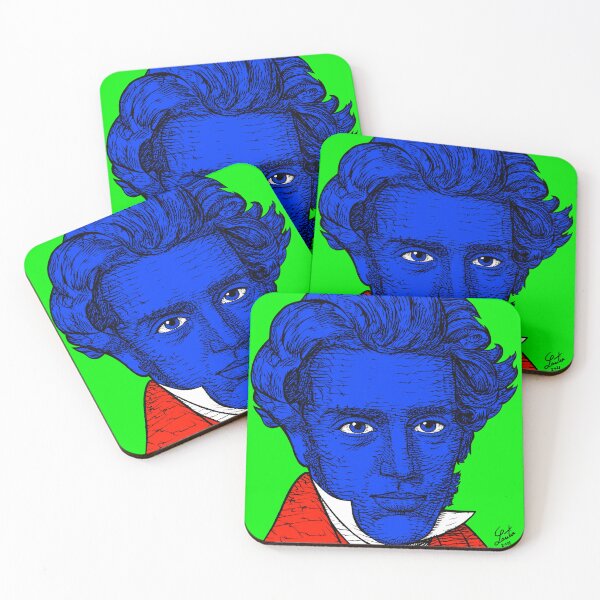 Item preview, SOREN KIERKEGAARD portrait .9 designed and sold by lautir.