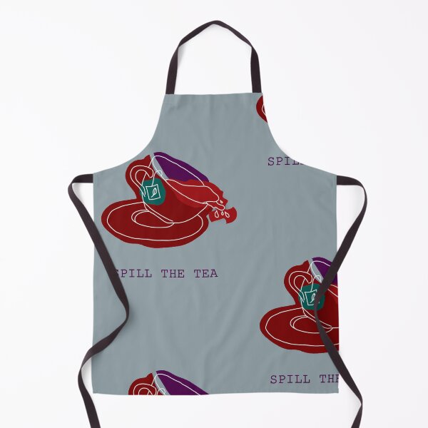 Item preview, Spill the tea digital print designed and sold by sandracckaa.