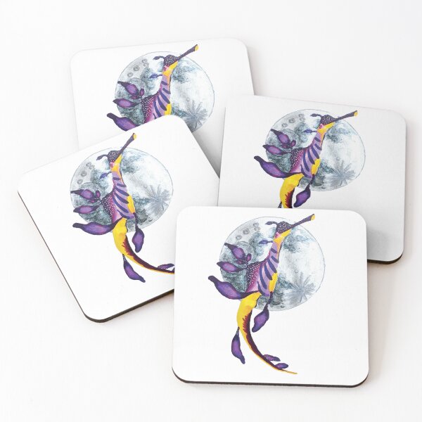 Item preview, Leafy Sea Dragon Goes to the Moon designed and sold by SaiSaiArts.