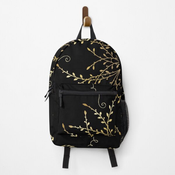 Item preview, Gold Foliage Flower Pattern designed and sold by dealchica.