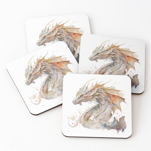 Item preview, Fantasy Dragon in Watercolor 14 designed and sold by NateFellhauer.