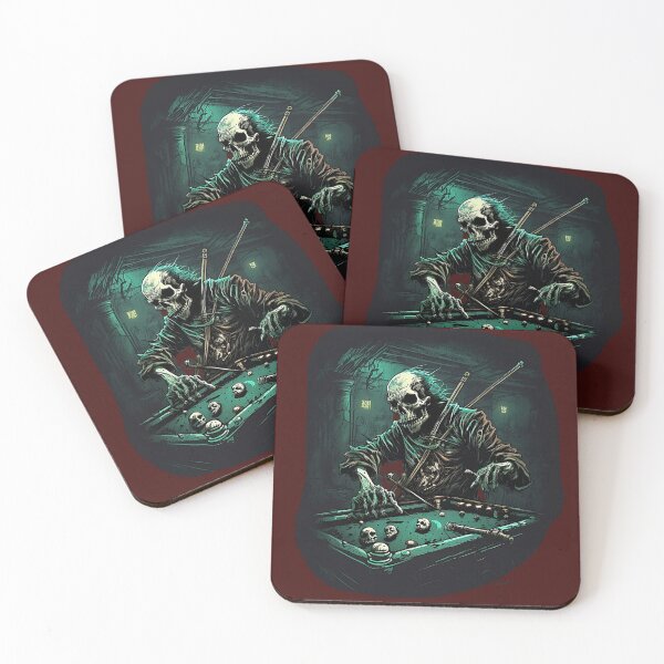 Item preview, skeleton playing pool designed and sold by bobbobroberts.