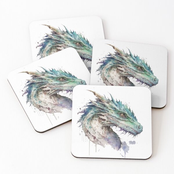 Item preview, Fantasy Dragon in Watercolor 15 designed and sold by NateFellhauer.