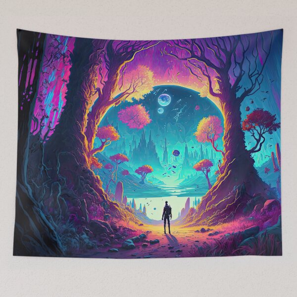 Item preview, Mesmerizing Psychedelic World designed and sold by SeedDesign.