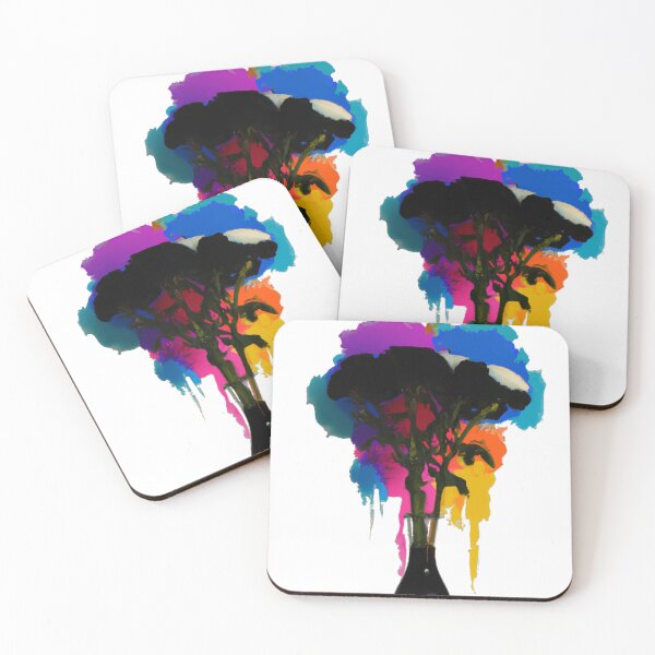 Item preview, Ink Blot Flower art designed and sold by Drkepper.