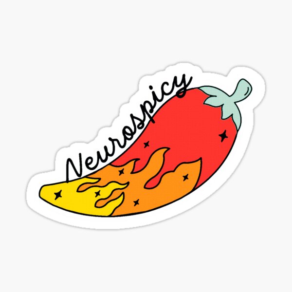 Item preview, Neurospicy Pepper designed and sold by ZealousMinded.