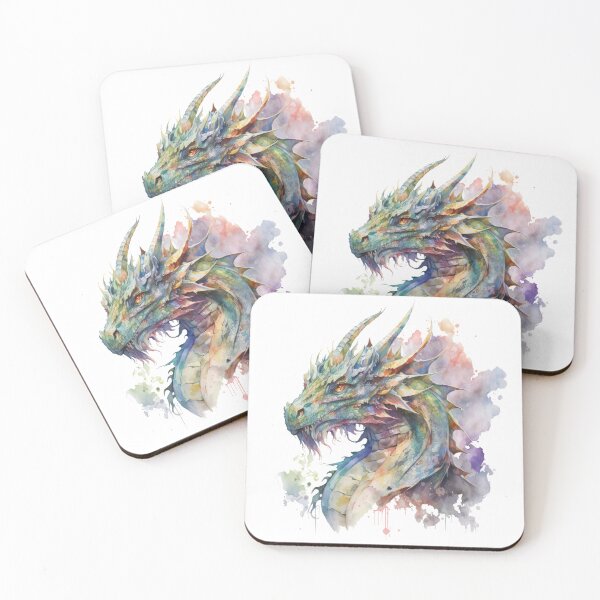 Item preview, Fantasy Dragon in Watercolor 18 designed and sold by NateFellhauer.