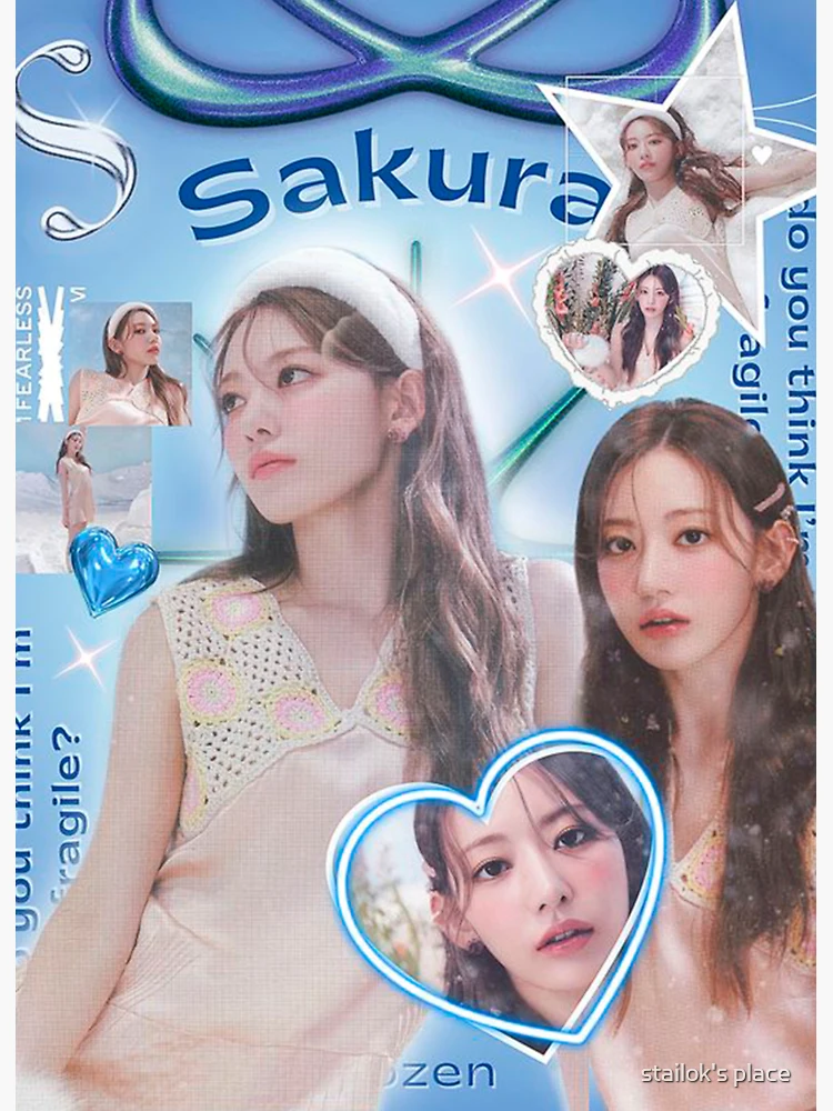 LE SSERAFIM Sakura | Sticker