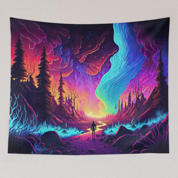 Item preview, Mesmerizing Psychedelic World designed and sold by SeedDesign.