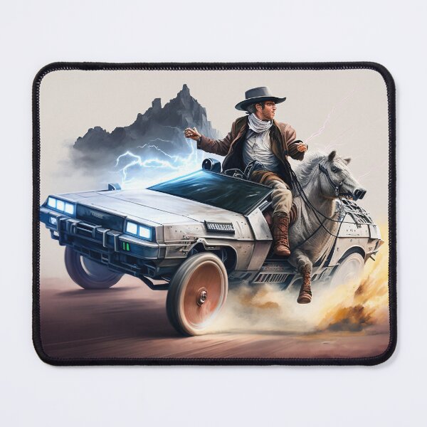 Item preview, Delorean Cowboy designed and sold by Graphoteka.