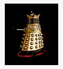 Dr Who and the Dalek's Art Painting - © Doc Braham; All Rights Reserved Photographic Print