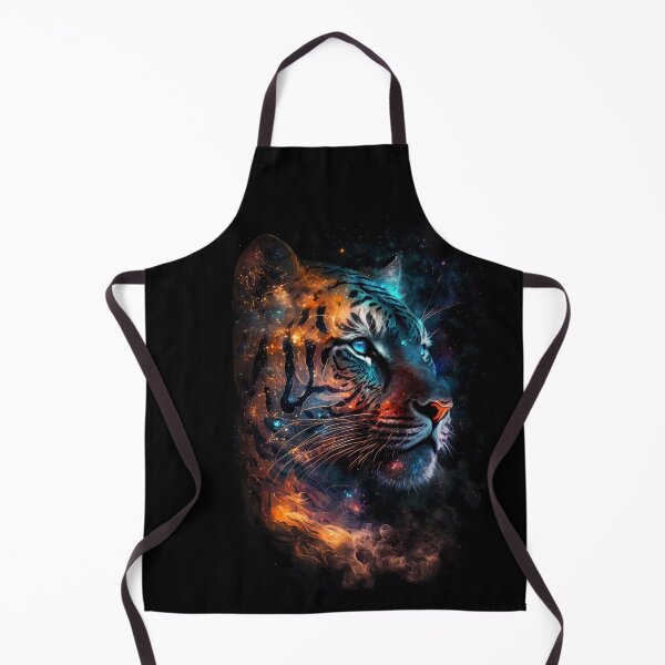 Item preview, Cosmic Glowing Magical Galaxy Tiger designed and sold by artra-shop.