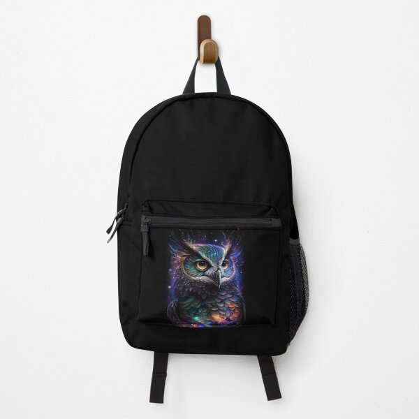 Item preview, Cosmic Glowing Magical Galaxy Owl designed and sold by artra-shop.