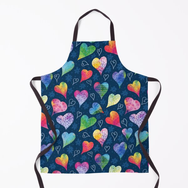 Item preview, Whimsical Rainbow hearts designed and sold by creativinchi.