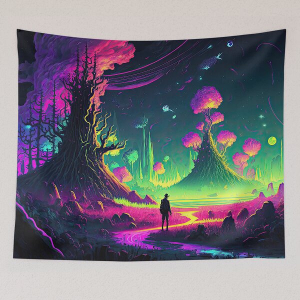 Item preview, Mesmerizing Psychedelic World designed and sold by SeedDesign.