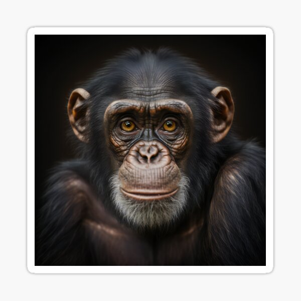 Chimpanzee Sticker