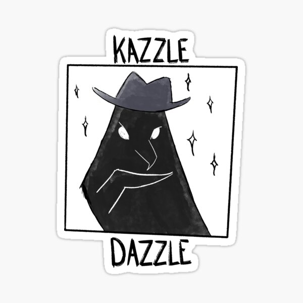 Kazzle Dazzle Sticker