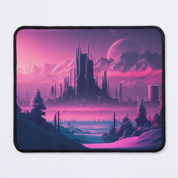 Item preview, Winter Dreams: City Lights in the Synthwave designed and sold by Mullet Monkey.