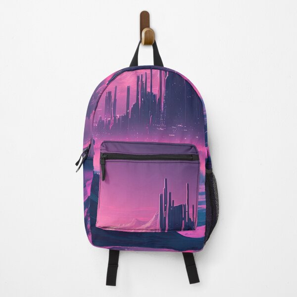 Item preview, Winter Dreams: City Lights in the Synthwave designed and sold by Mullet Monkey.