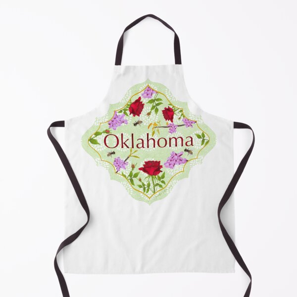 Item preview, Oklahoma Vinyl Sticker | State Pride | Oklahoma State Flower Oklahoma Rose Redbud Tree | US State Collection State Icon Illustration | road trip travel tracker designed and sold by JourneyHomeMade.