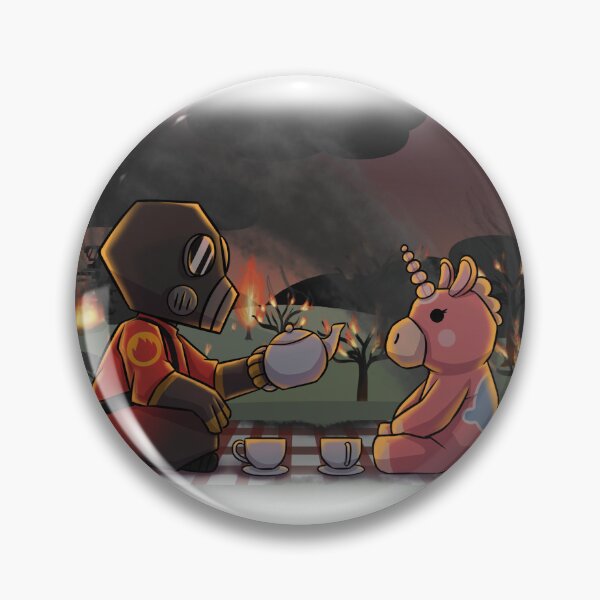 Item preview, Pyro's Tea Party (Normal) designed and sold by aviandalek.