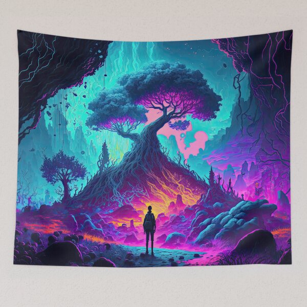 Item preview, Mesmerizing Psychedelic World designed and sold by SeedDesign.