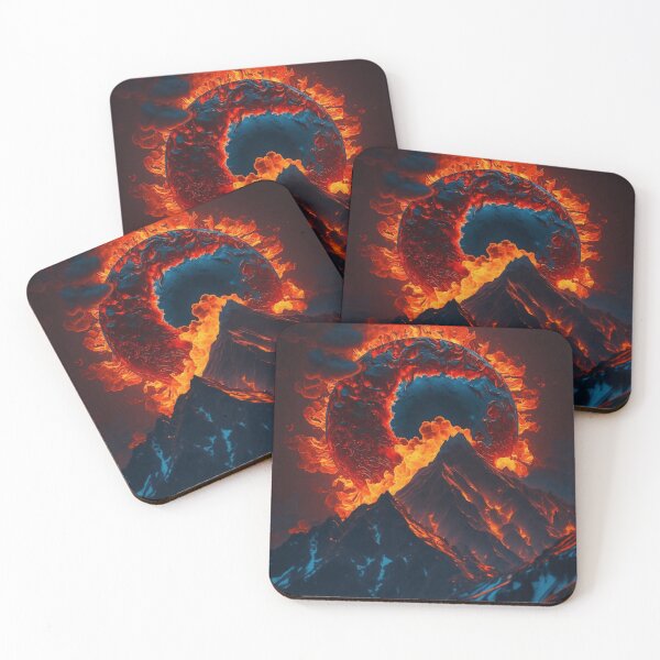 Item preview, Burning Moon designed and sold by Graphoteka.