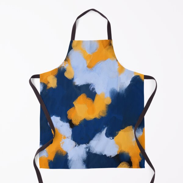 Item preview, Blue and yellow abstract designed and sold by Ilze Lucero.