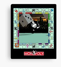 Monopoly Retro Game Board - Revised Edition Canvas Print